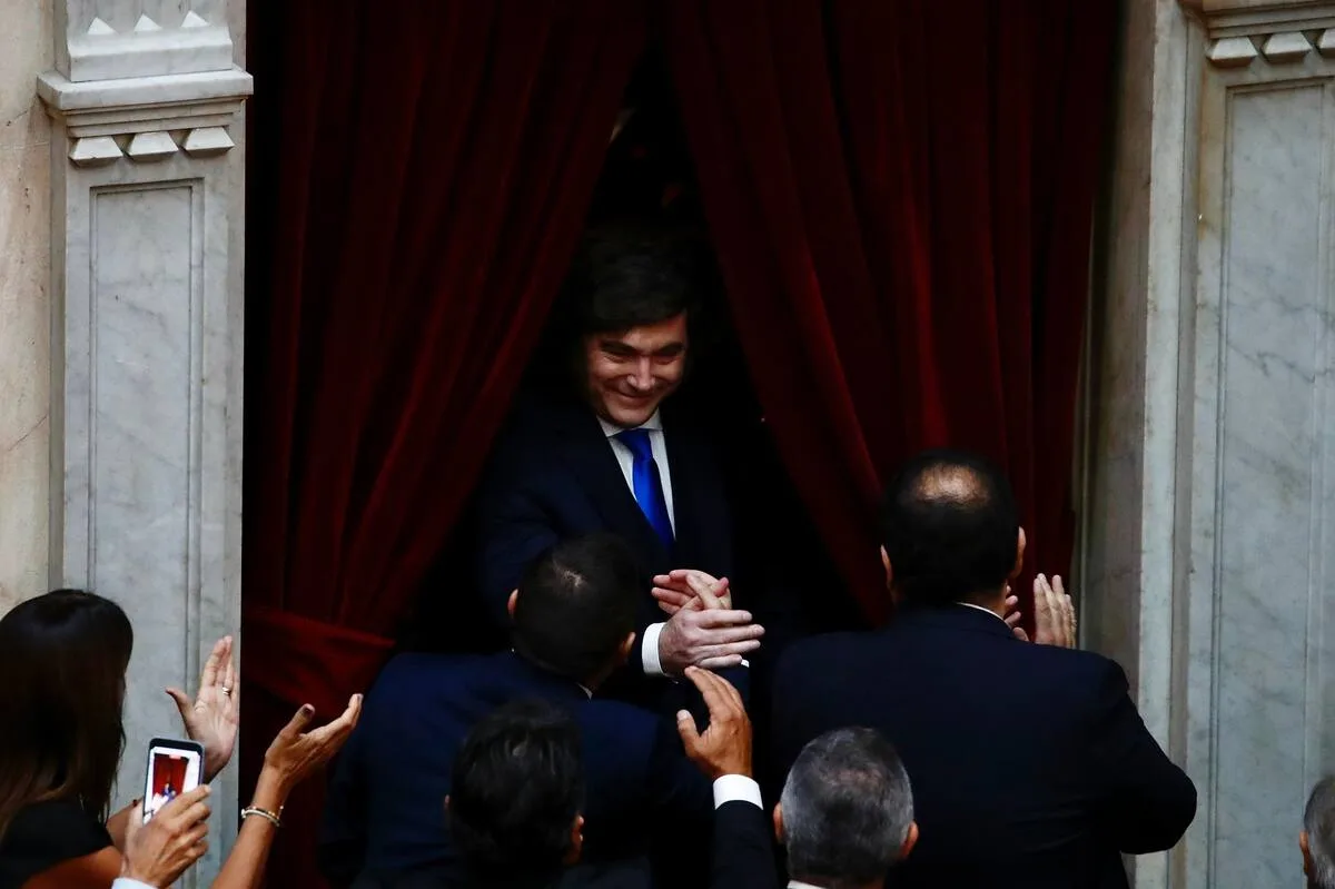 La transmisión oficial omitió escenas del Congreso durante la apertura de sesiones