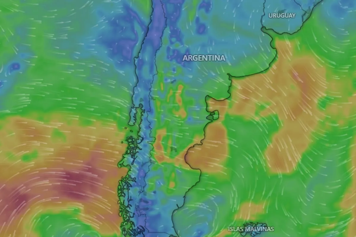 Alerta amarilla por vientos fuertes: cinco provincias afectadas y recomendaciones