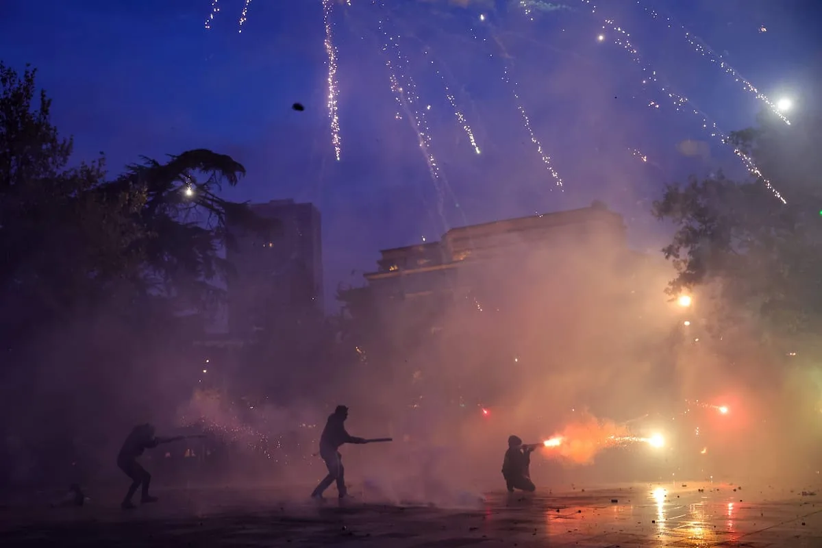 Protestas en Europa: violencia en Milán, Roma, Barcelona, Tirana y Lisboa