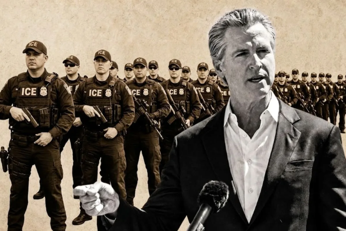 Gavin Newsom firma ley que impide a exagentes de ICE con antecedentes ser policías en California