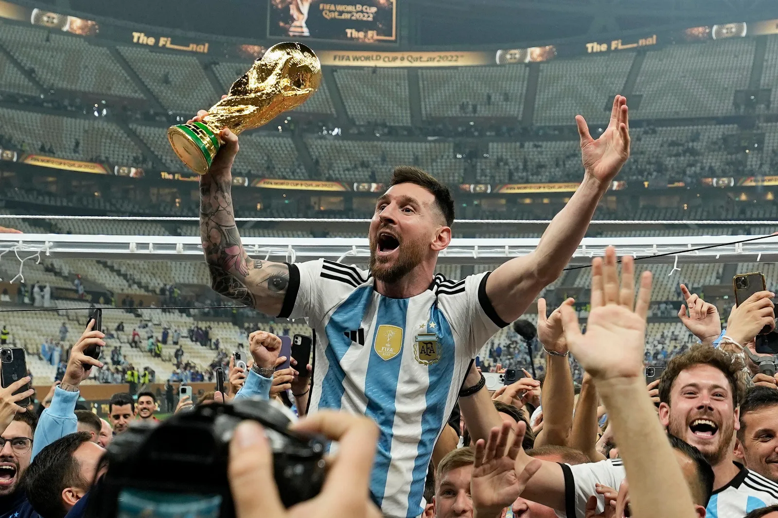 Jorge García Cuerva citando una frase de Lionel Messi sobre el equipo