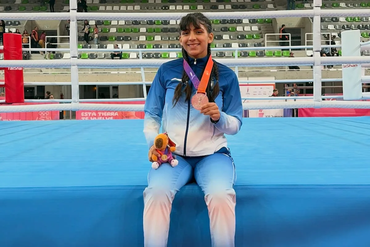 Lucía Muello: de no poder cargar la SUBE para entrenar a ganar medalla en los Suramericanos