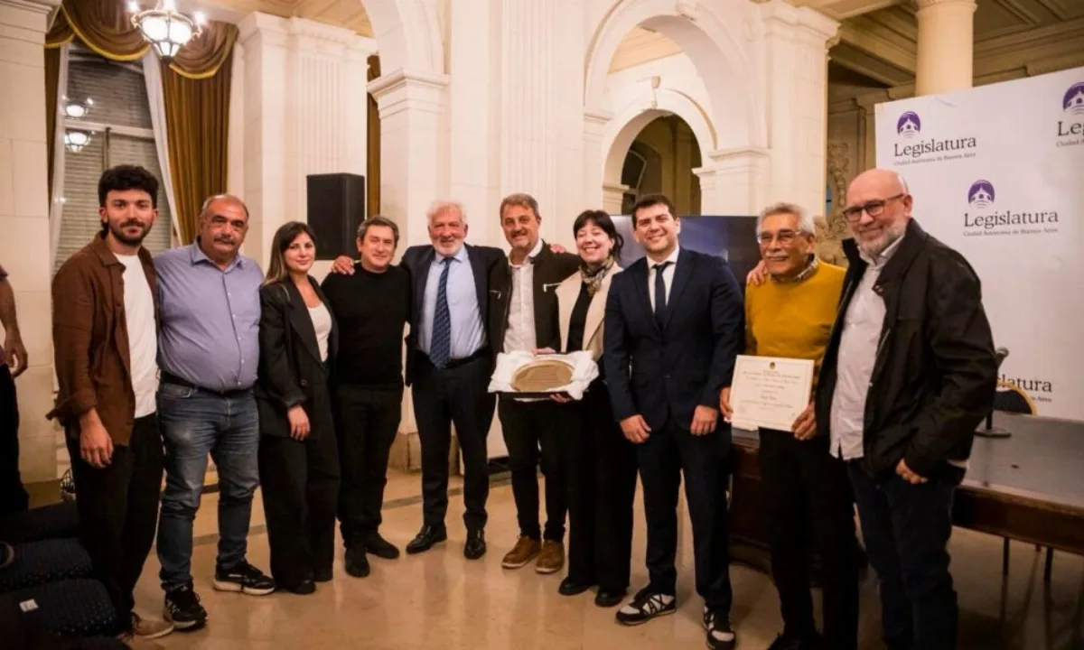 Platense recibió reconocimiento en la Legislatura porteña por su labor en derechos humanos