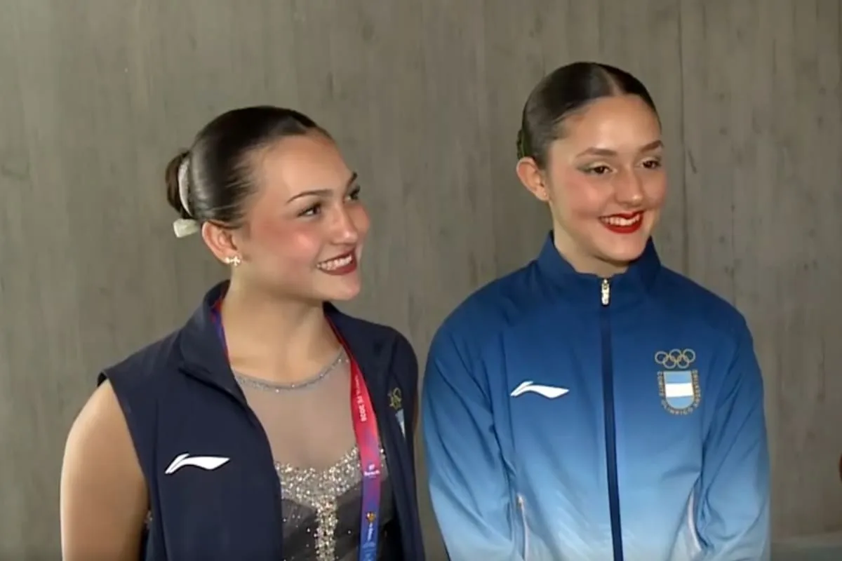 Micaela Lopetegui y Valentina Longo lograron un podio histórico para el patín artístico argentino