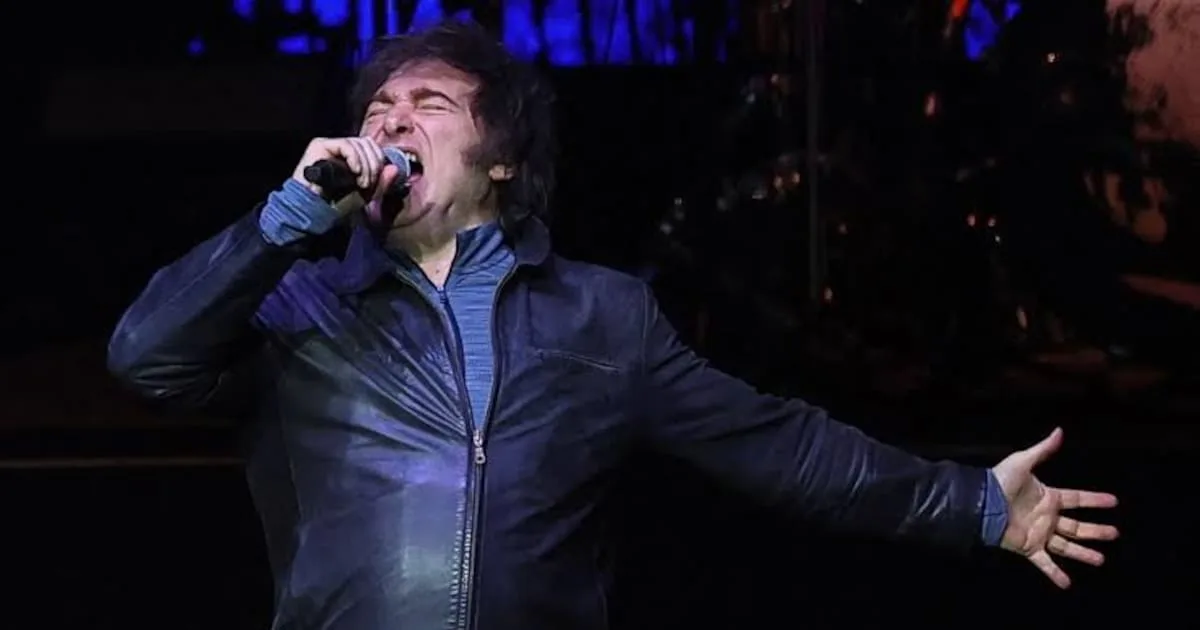 Milei planea volver a los escenarios de rock tras la baja inflación mayorista