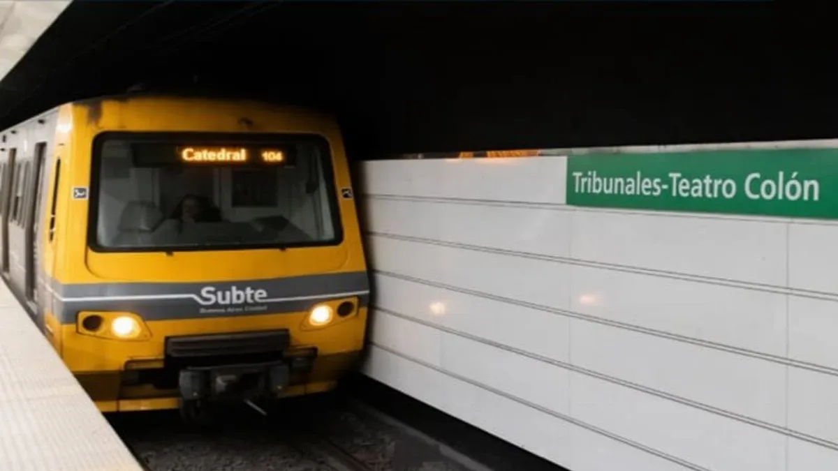 Reabre la estación Tribunales de la línea D: qué accesos siguen cerrados