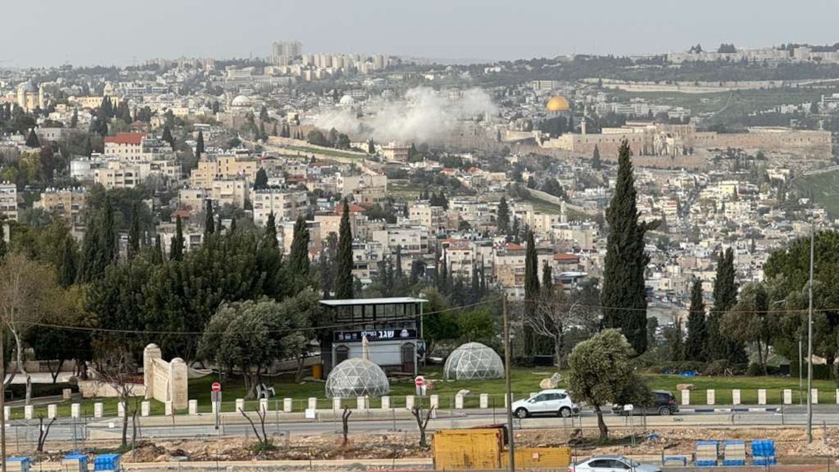 Choque entre Israel e Irán: ataques en Teherán y fragmentos de misil en la Ciudad Vieja de Jerusalén