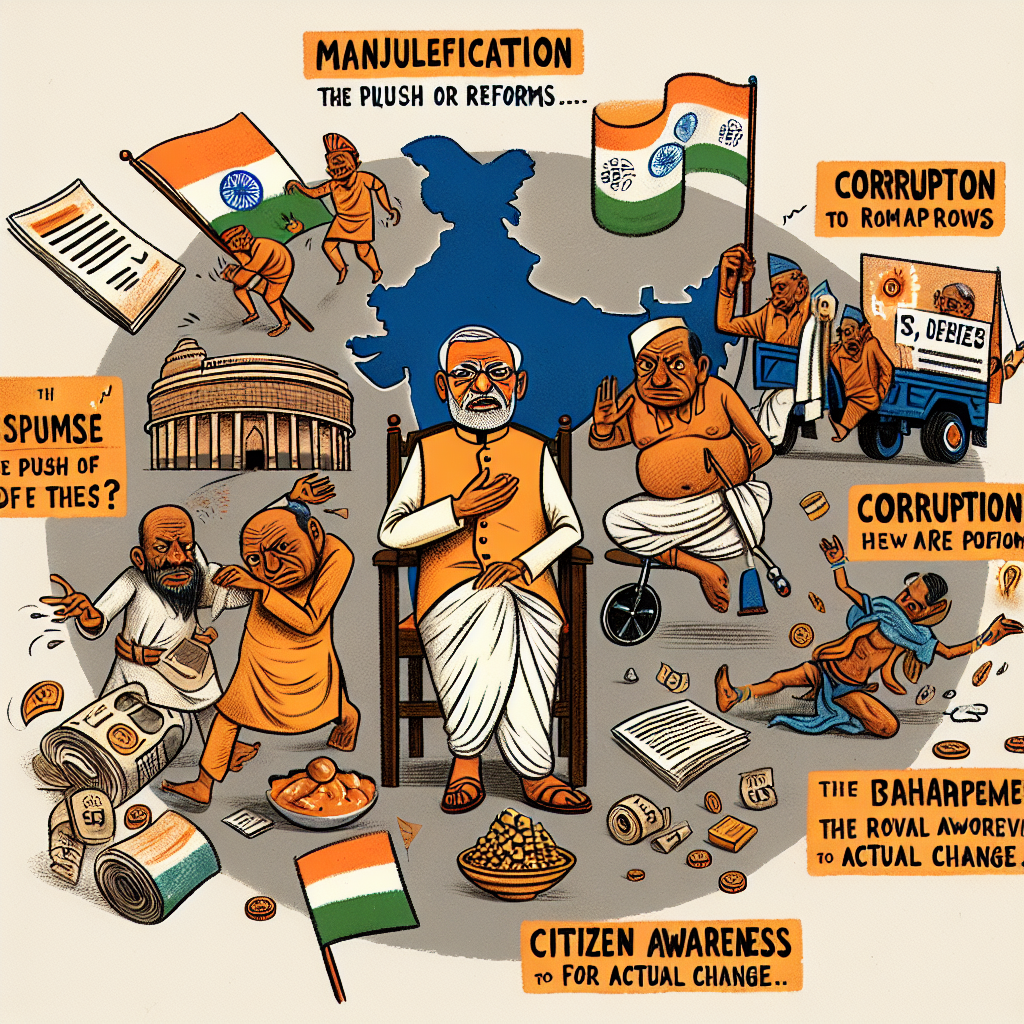 "Desafíos de la política en India: manipulación, corrupción y falta de educación. Reformas y conciencia ciudadana para un cambio real"