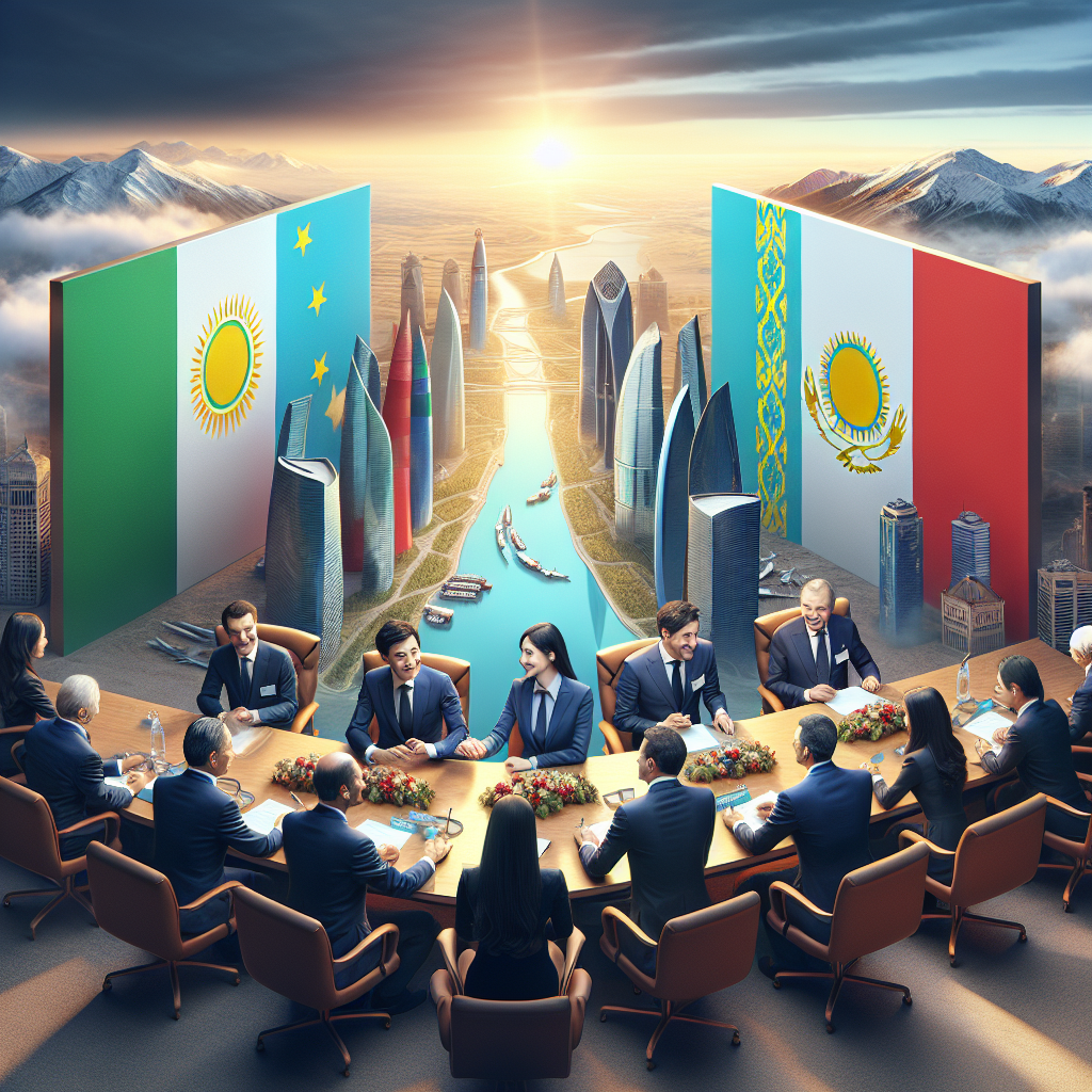 Fortaleciendo la relación económica entre Italia y Kazajstán: Oportunidades de crecimiento y colaboración mutua